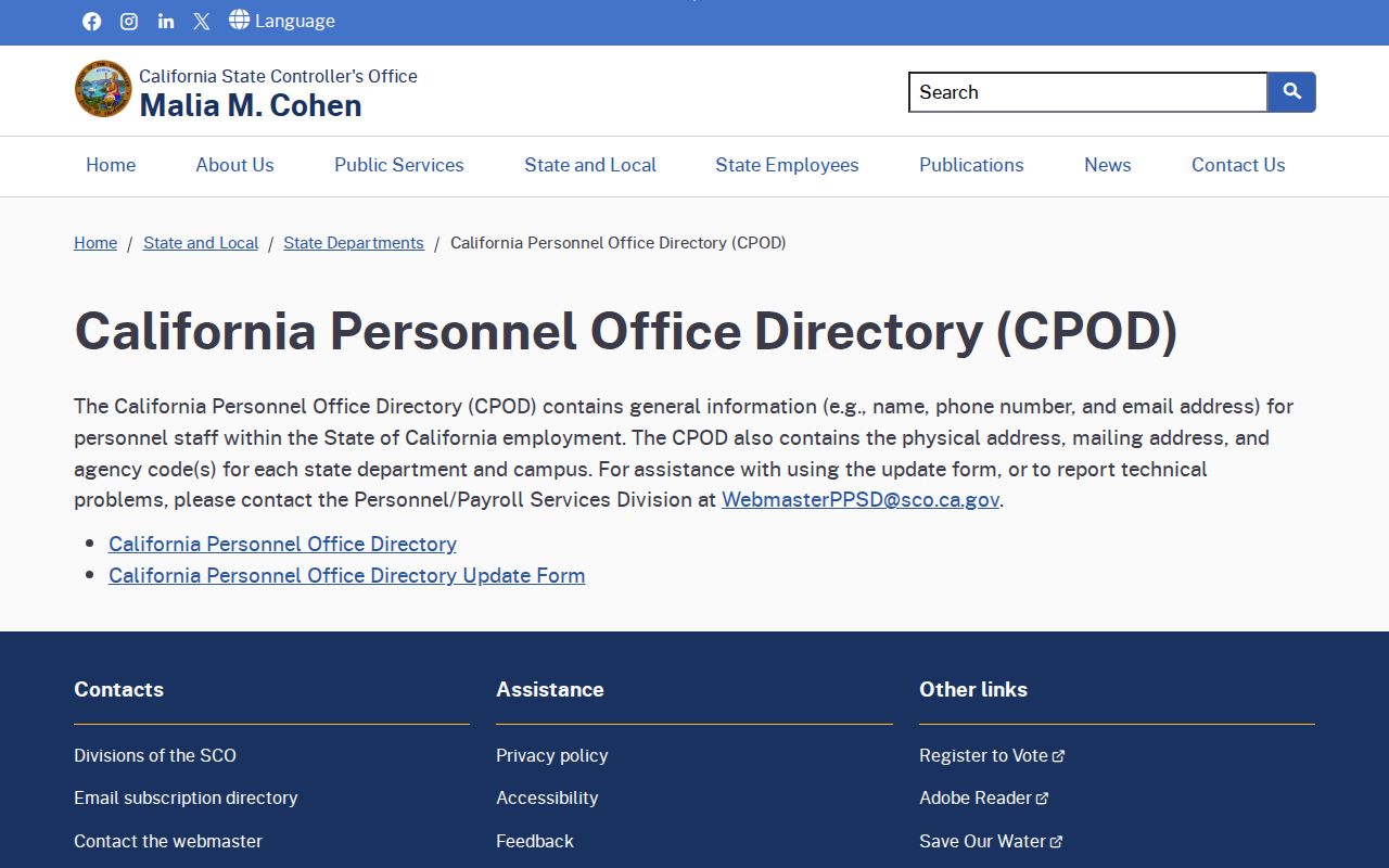 Yucaipa people directories California personnel office contacts