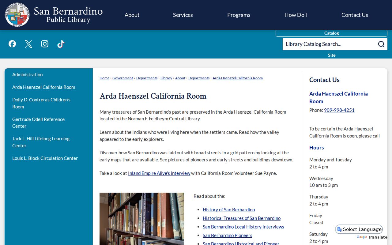Yucaipa people directories California Room genealogy collections